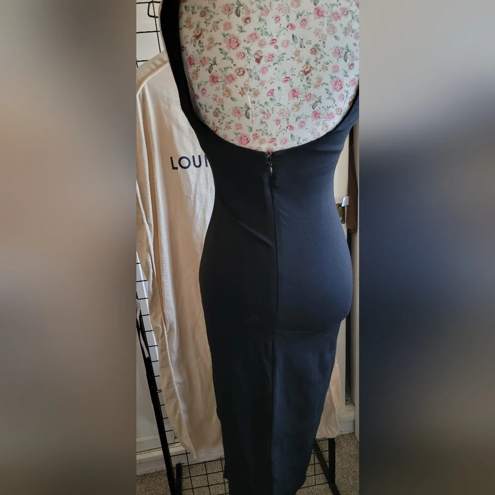 NBD Classic Black Square Neck Tank Dress SIZE Small - Picture 6 of 10